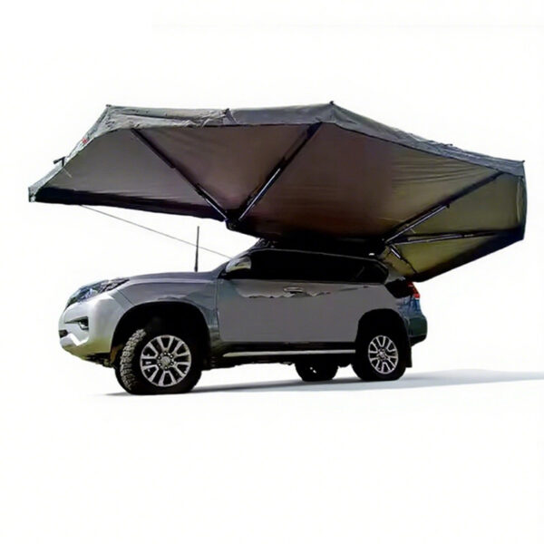 car awning, 360 degree car awning, car awning metal, self supporting car awning, SA-012