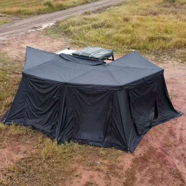 car awning, 360 degree car awning, car awning metal, self supporting car awning, SA-012