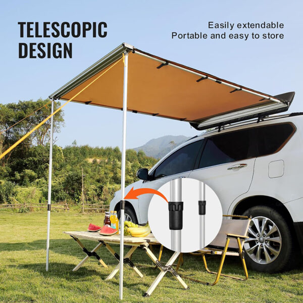 awning for car, retractable car awning, portable car awning, Pull-out Car Awning, SA-031