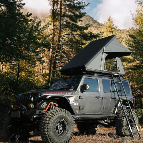 car tent rooftop，lightweight rooftop tent，rooftop tent for sedan，small rooftop tent，ALU-011