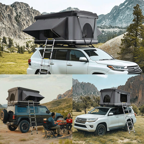 car tent rooftop, insulated rooftop tent, minivan rooftop tent, ABS-021