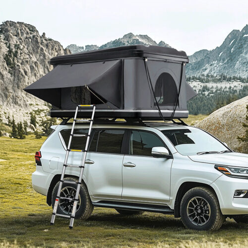 car tent rooftop, insulated rooftop tent, minivan rooftop tent, ABS-021