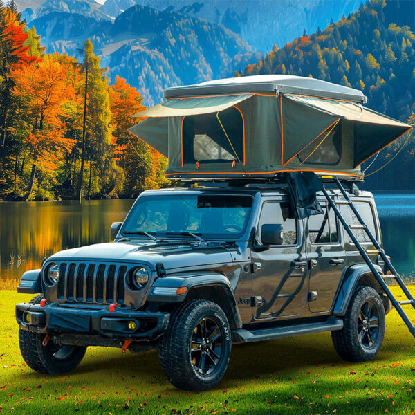 car tent rooftop, insulated rooftop tent, minivan rooftop tent, ABS-021