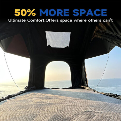 rooftop tent, aluminum rooftop tent, rooftop tent with solar panel, ALU-011-H