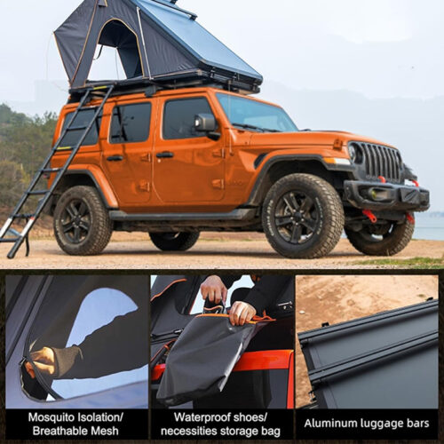 rooftop tent for sale, easy rooftop tent, rooftop tents for jeeps, ALU-013