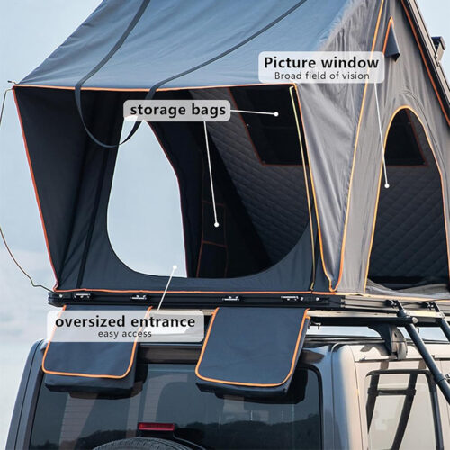 rooftop tent for sale, easy rooftop tent, rooftop tents for jeeps, ALU-013