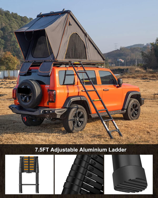rooftop tent for sale, easy rooftop tent, rooftop tents for jeeps, ALU-013