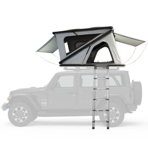 rooftop tent, luxury rooftop tent, rooftop tents for suv, winter rooftop tent, Aluminum Z Shape Hard Shell ALU-014