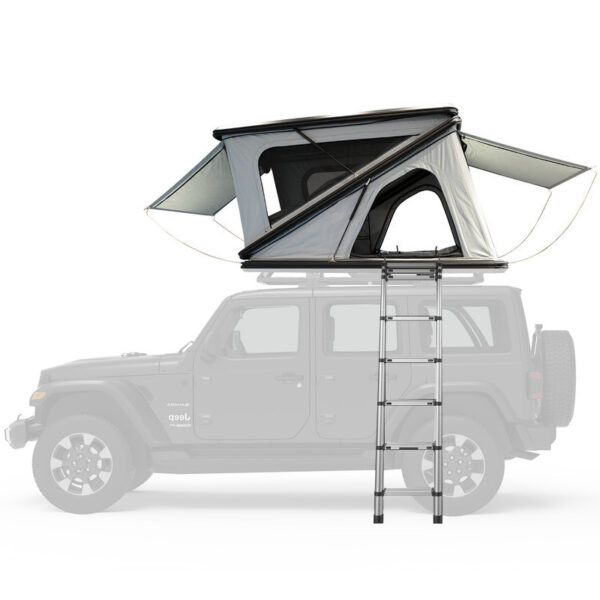 rooftop tent, luxury rooftop tent, rooftop tents for suv, winter rooftop tent, Aluminum Z Shape Hard Shell ALU-014