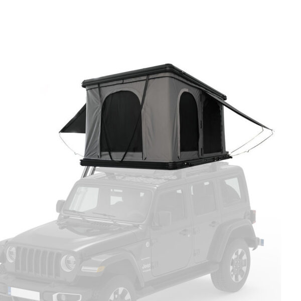 car tent rooftop, rooftop pop up tent, half height truck rack rooftop tent, ALU-021