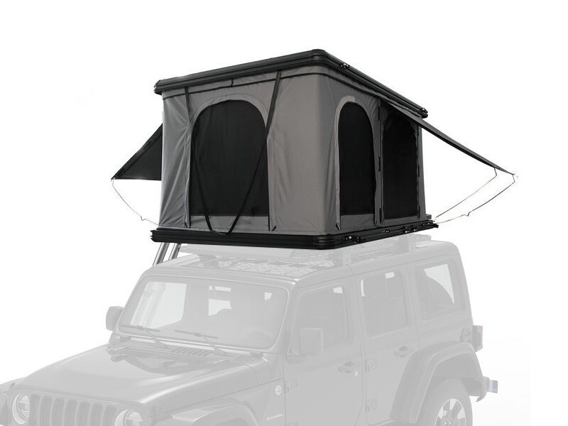 car tent rooftop, rooftop pop up tent, half height truck rack rooftop tent, ALU-021