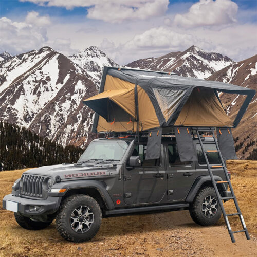 rooftop tent, fold out rooftop tent, 4 person rooftop tent, ALU-032