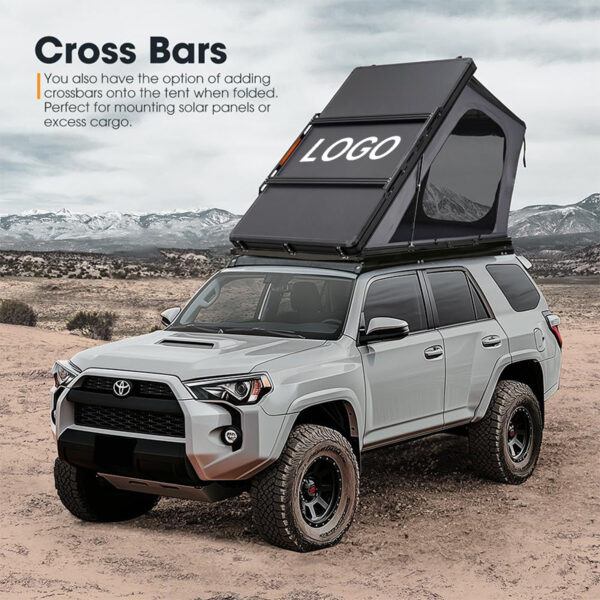 rooftop tents for cars, clamshell rooftop tent, toyota 4runner with rooftop tent, ALU-012